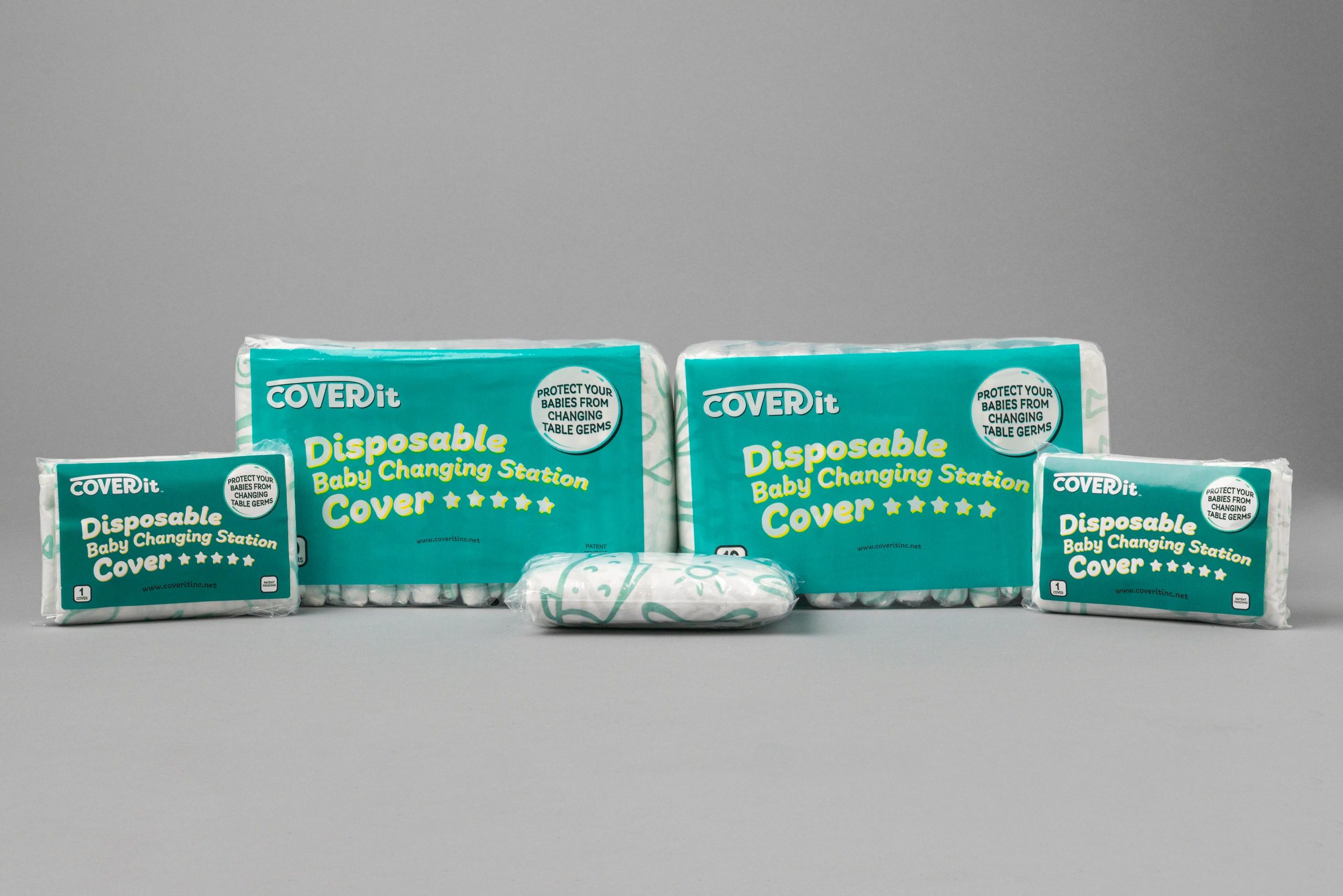Disposable Changing Pad Liners COVER IT, INC